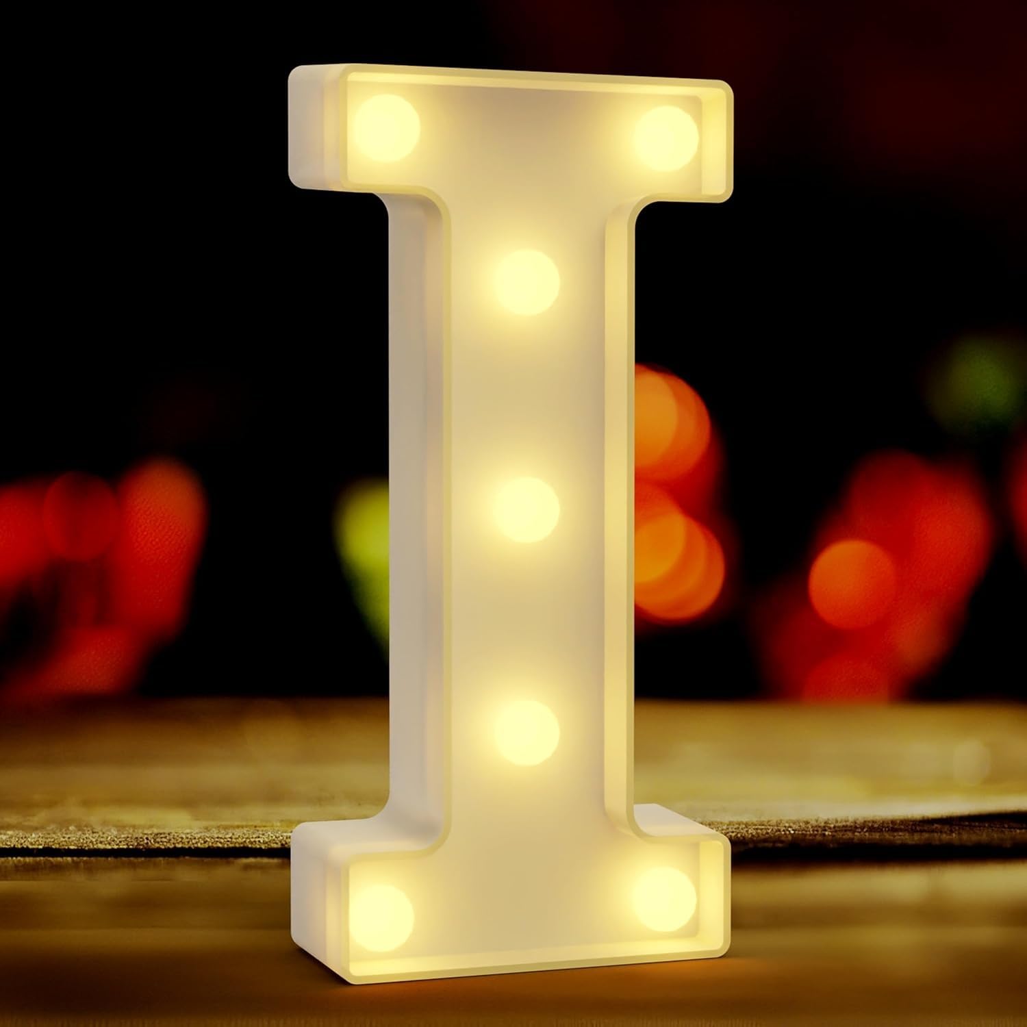 LED Marquee Letter Lights, Light Up Letters Glitter Alphabet Letter Sign Battery Powered for Night Light Birthday Party Wedding Girls Gifts Home Bar Christmas Decoration
