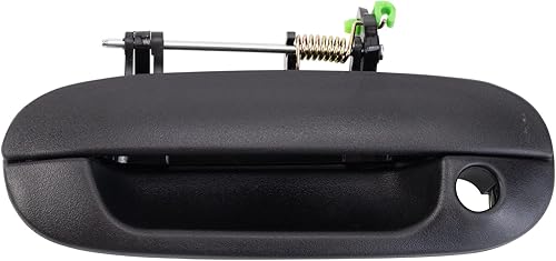 Miniatura 613 de TRQ Manija de puerta exterior texturizada LH del conductor trasero para Chevy GMC Pickup Truck SUV