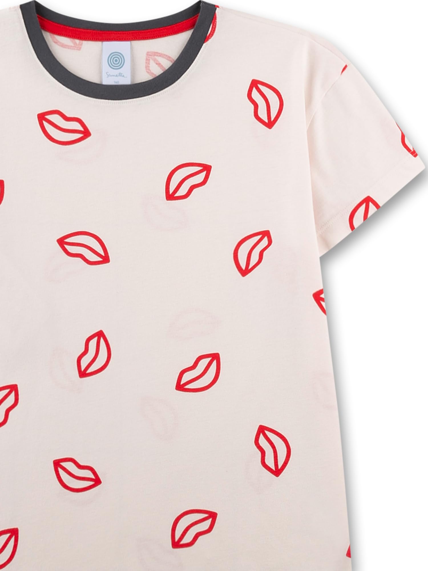 Sanetta 246206 Juego de Pijama, Color: Rosa, 140 para Niñas