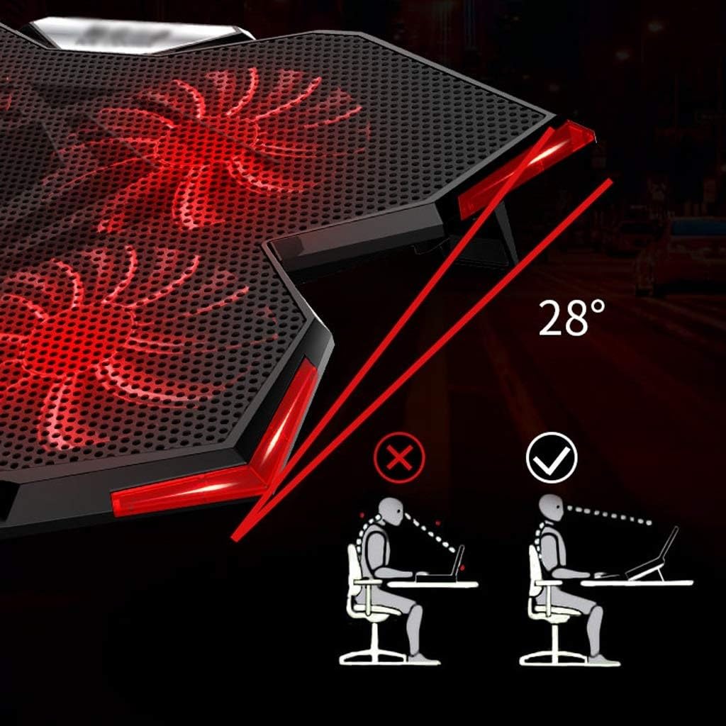 laptop cooler ventola portatile pc Raffreddamento per laptop Dispositivo di raffreddamento per laptop Porta USB Notebook pieghevole