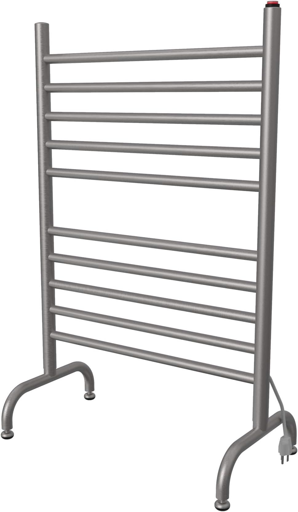 SAFSB-24 Solo 24" Freestanding 10 Bar Towel Warmer in Brushed