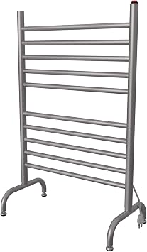 Amba SAFSB-24 Solo 24 Freestanding 10 Bar Towel Warmer in Brushed