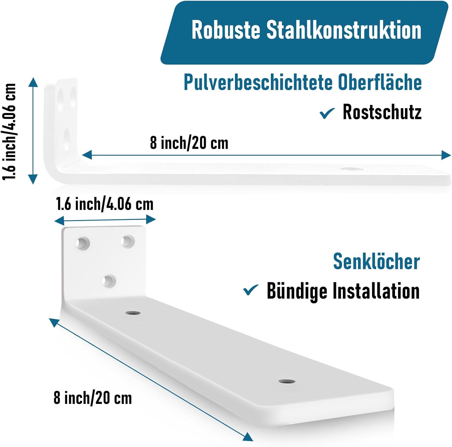 Polctartó konzol részletei