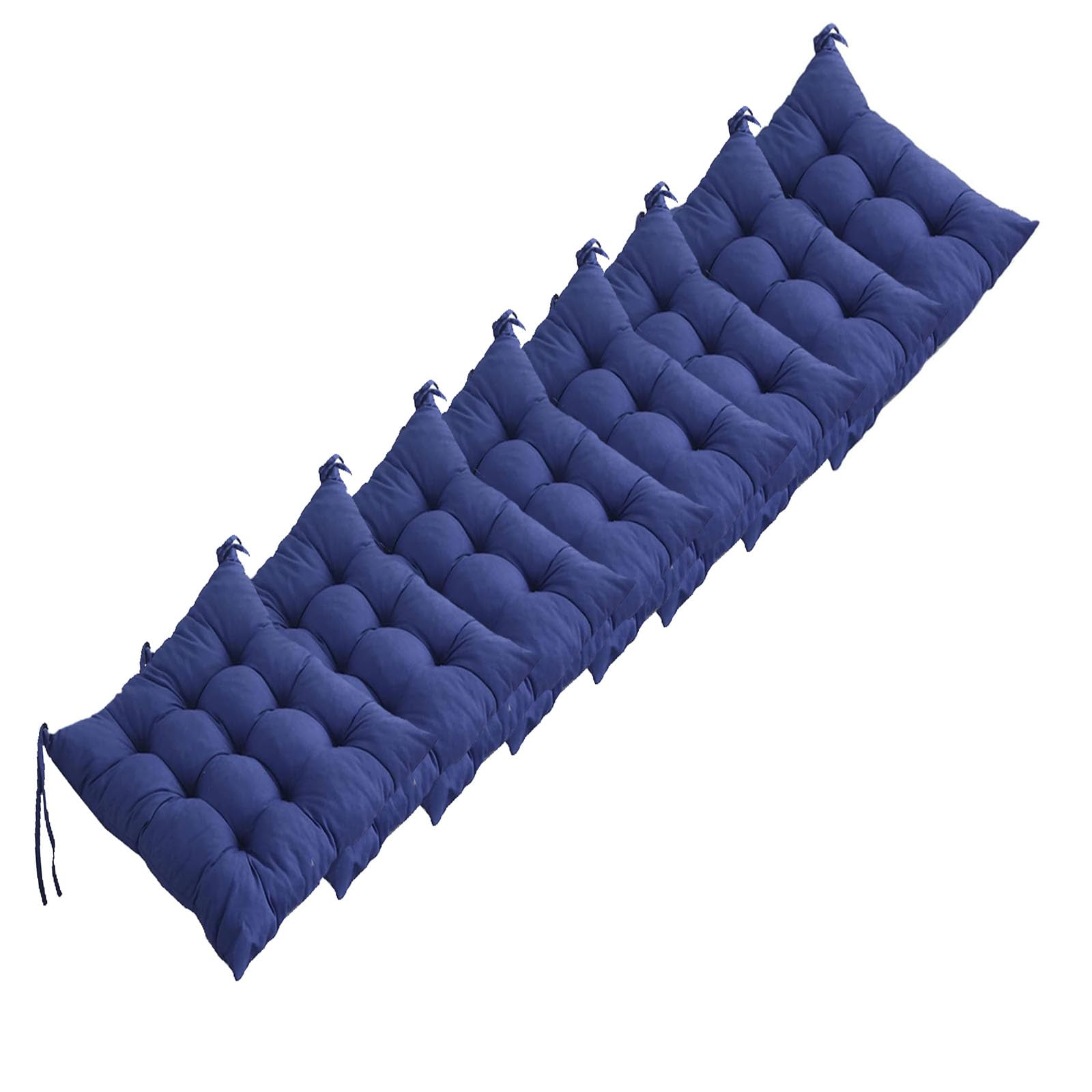 Coussins de siège lavables grand confort et profondeur lot de 6 pour assise de bureau