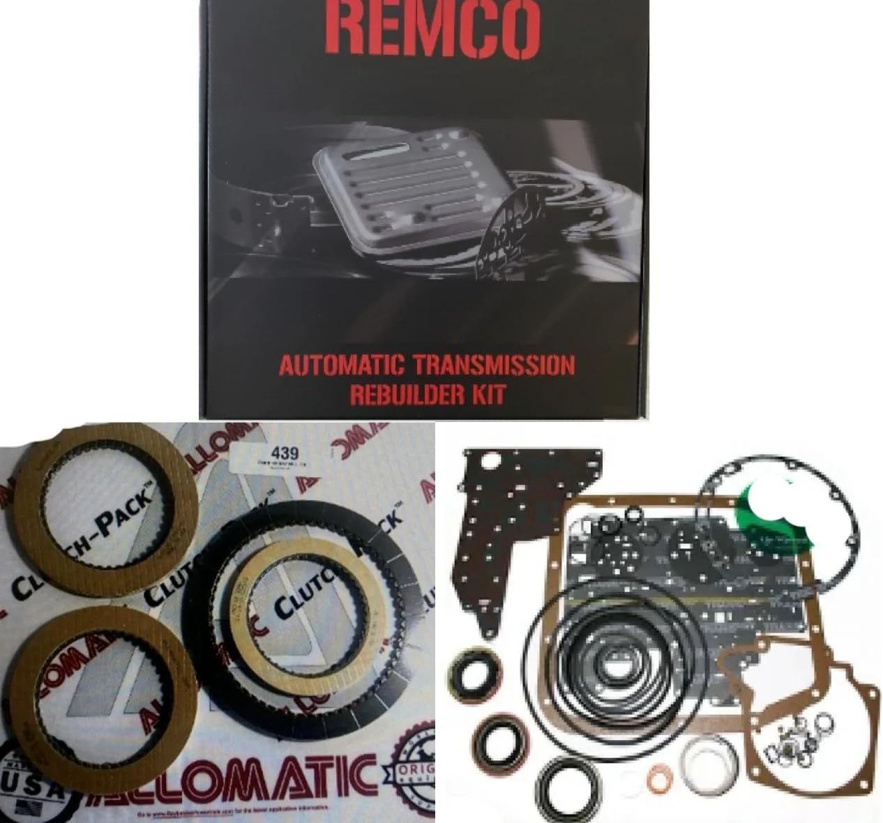 AOD(8093) TRANSMISSION BANNER KIT WITH OVERHAULT KIT AND