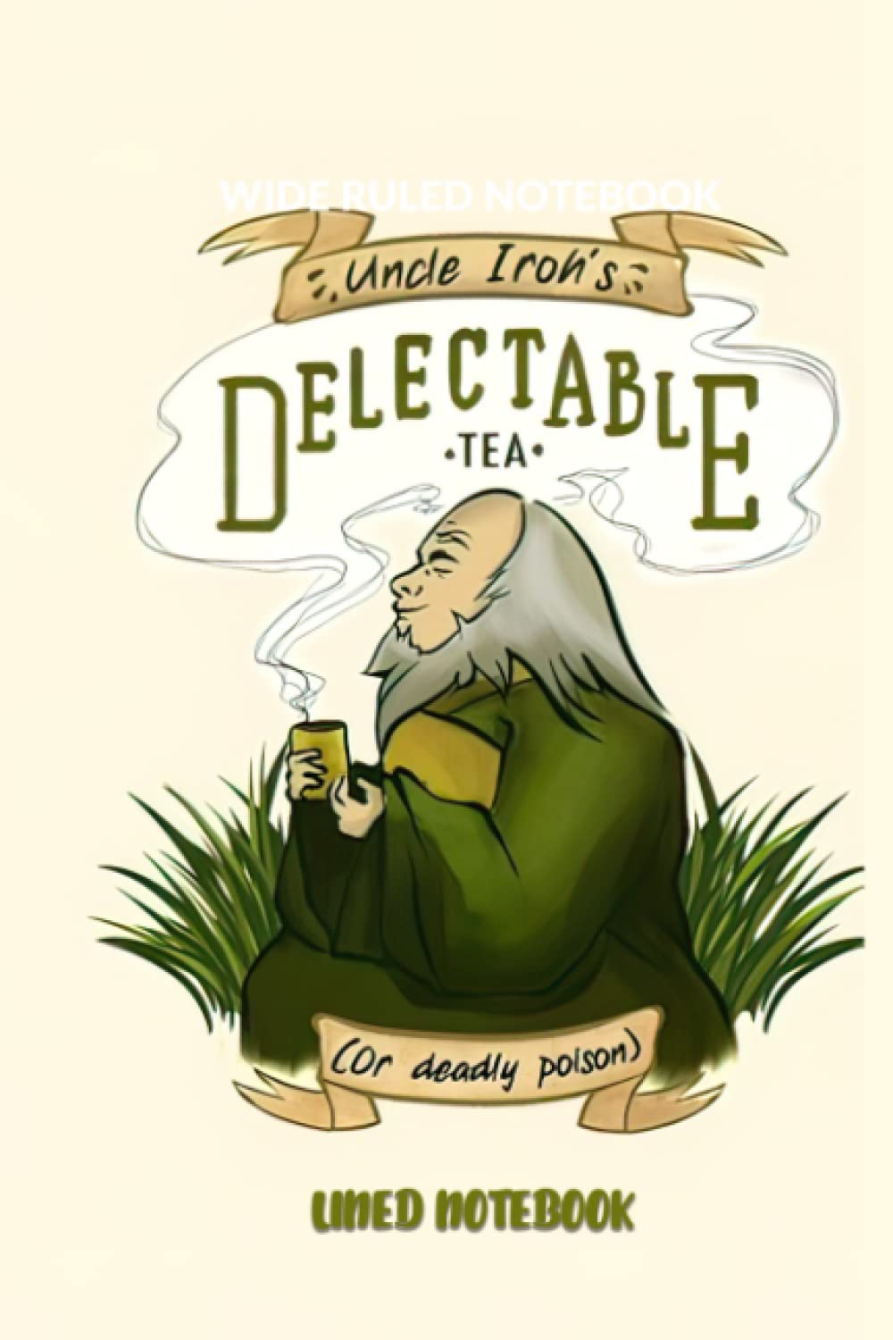 Lined Notebook: Ultimate Stress Relief Irohs Board Delectable Reading Tea School Blank Wide Journal Can Be As Notebooks, Diaries, Diaries