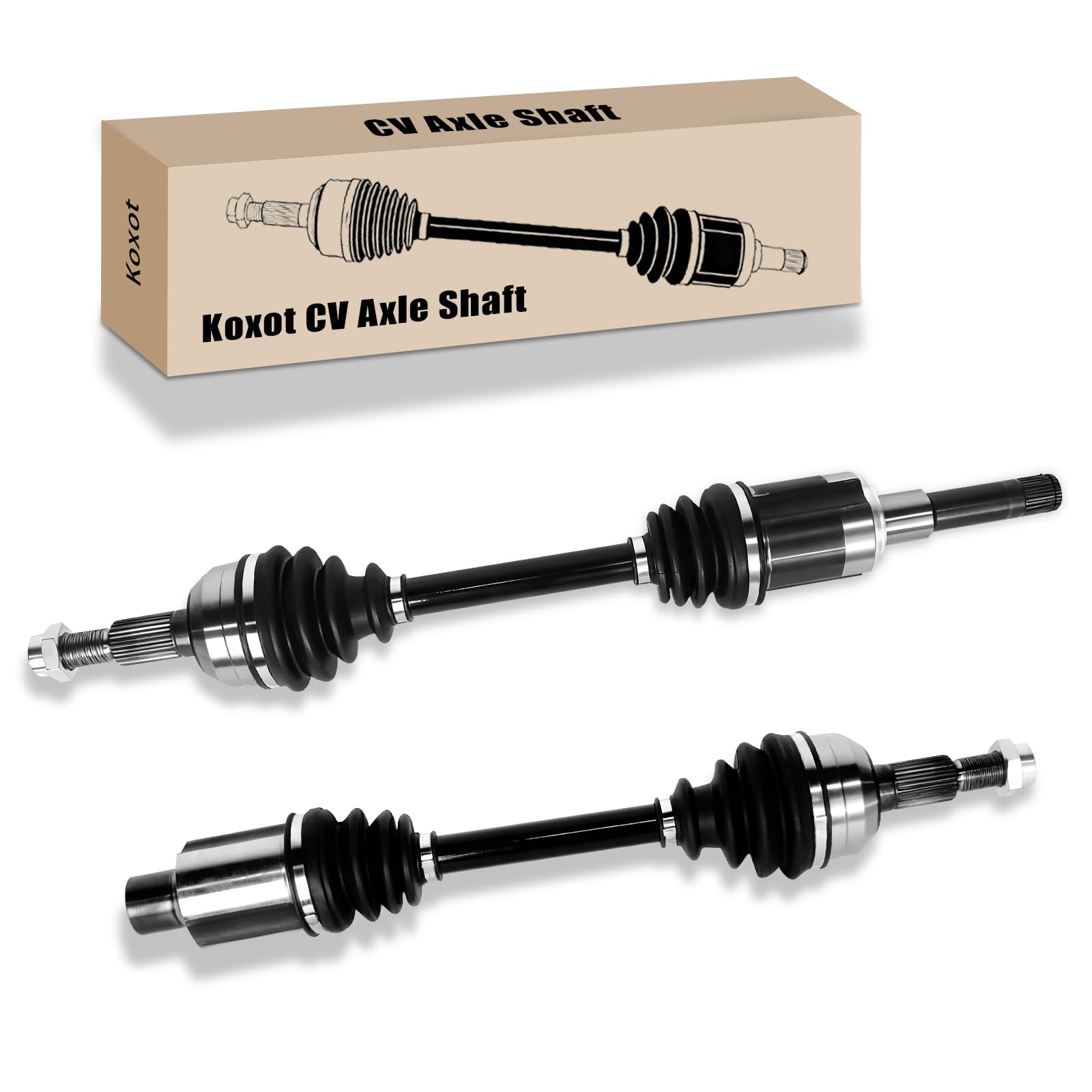 Amazon.com: Koxot 2PCS Front CV Axle Shaft Assembly Compatible