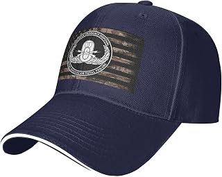 Explosive Ordnance Disposal EOD Adjustable Classic Casual Baseball Cap for Daily Outdoor Wear Hat