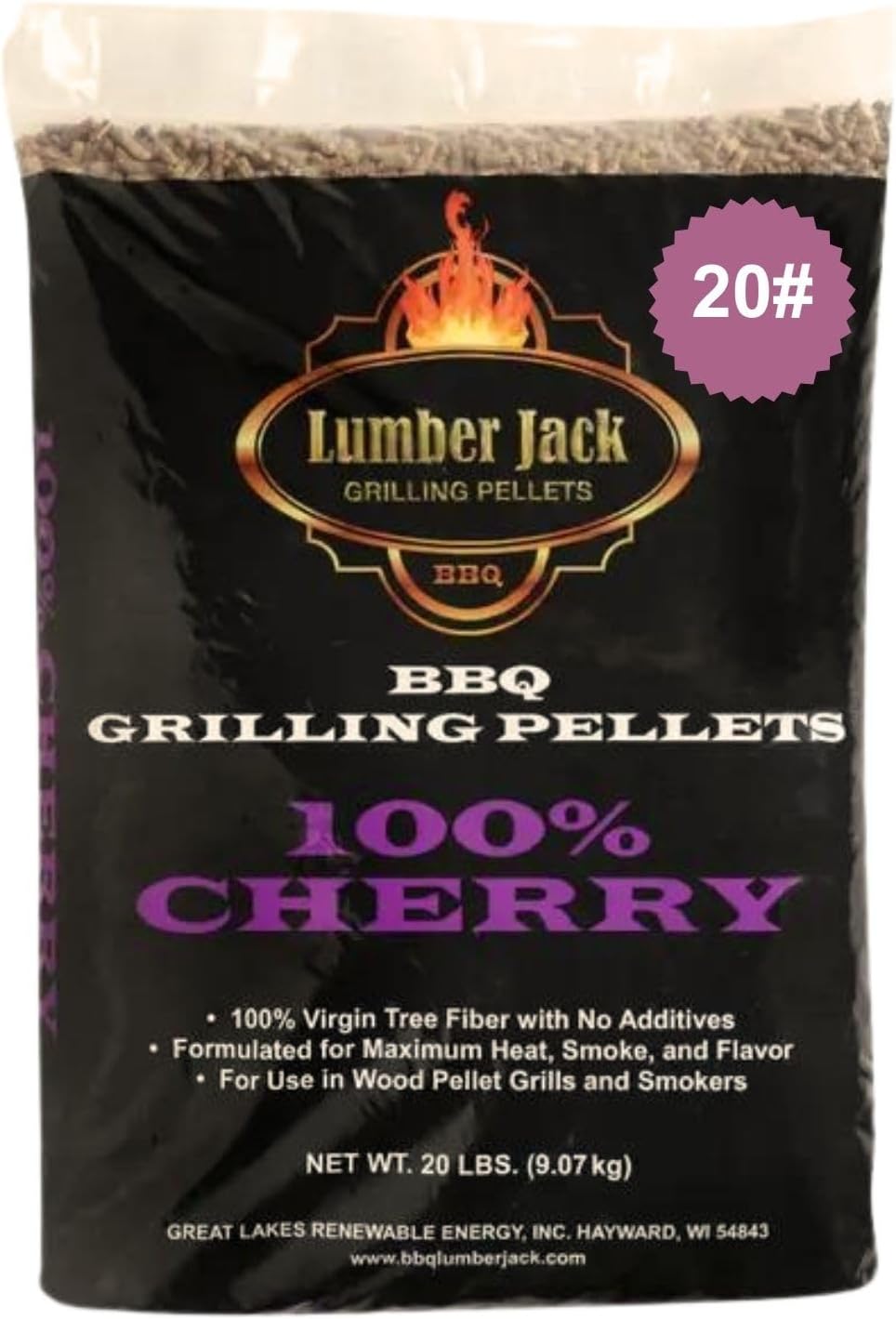 EasyGoProducts LJACK40AppleBlend Lumber Jack Smoking BBQ