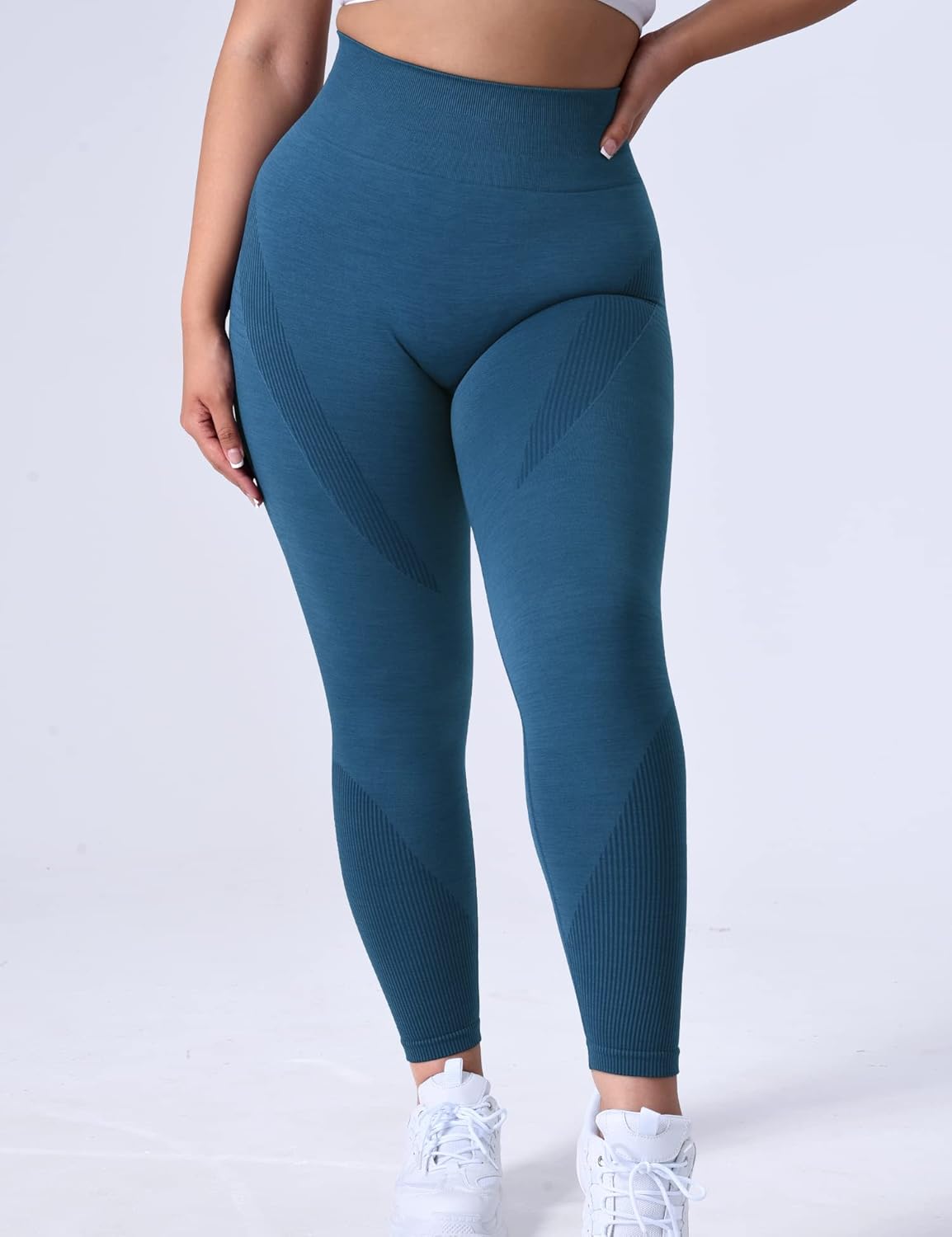 YEOREO Women Seamless Ozone Workout Leggings High Waisted Butt Lifting Recycled Yoga Pants at  Women’s Clothing store
