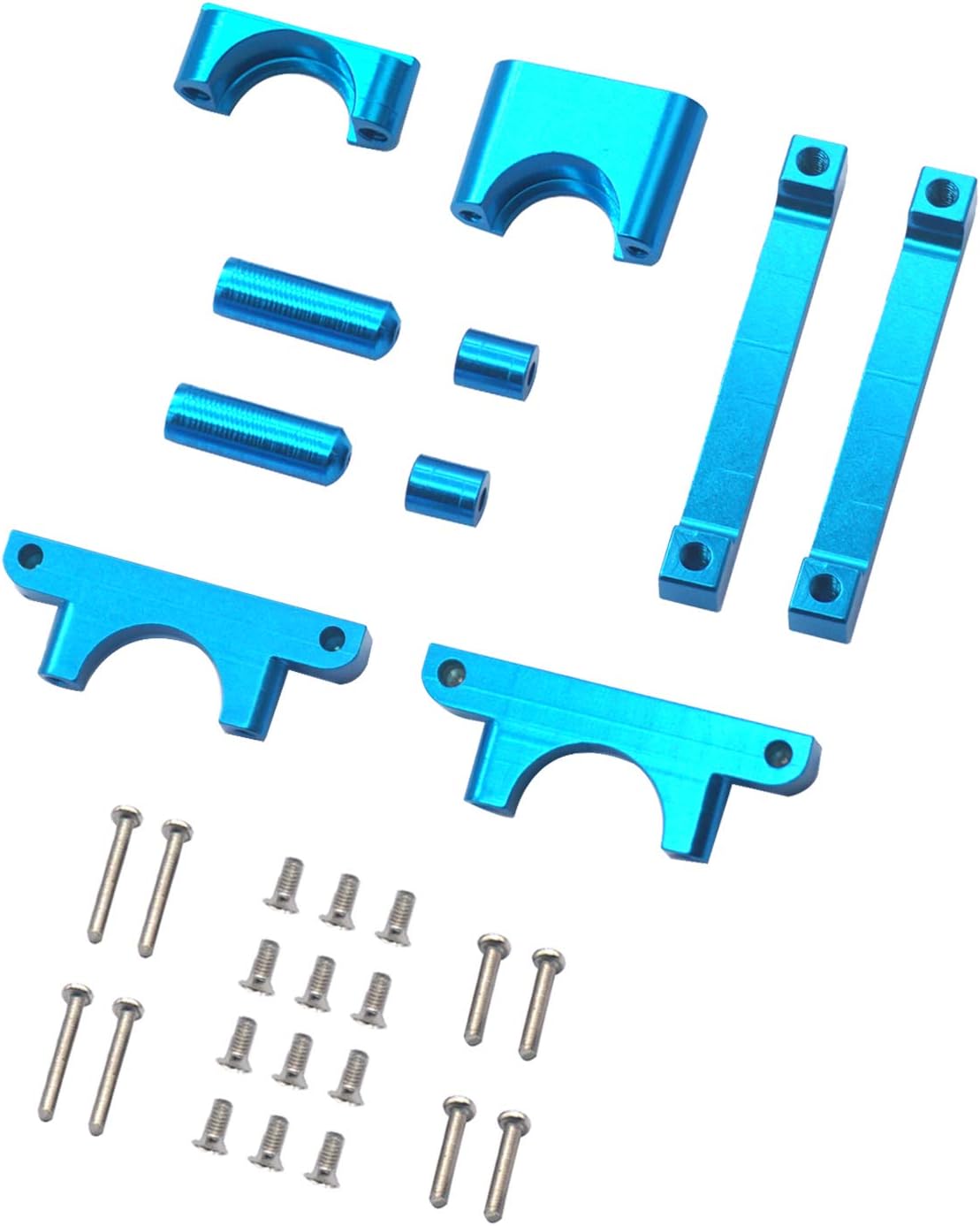 Metal RC Car Chassis Plate Upgrade Parts Compatible with Wltoys A949 A959 A969 A979 K929 A959-B A969-B A979-B K929-B 1/18 RC Car