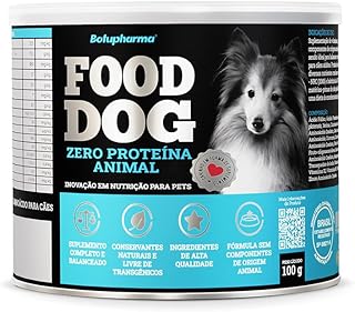 Suplemento FOOD DOG ZERO PROTEINA ANIMAL 100G-Botupharma