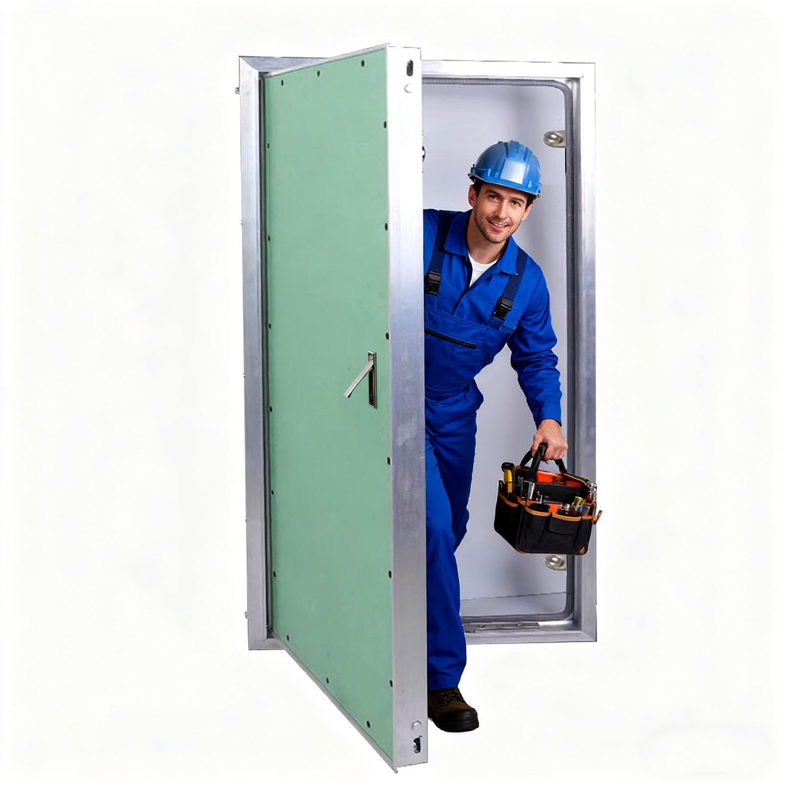 Trampilla pladur ajustable de registro para falso techo y panel de acceso de 76x91 cm