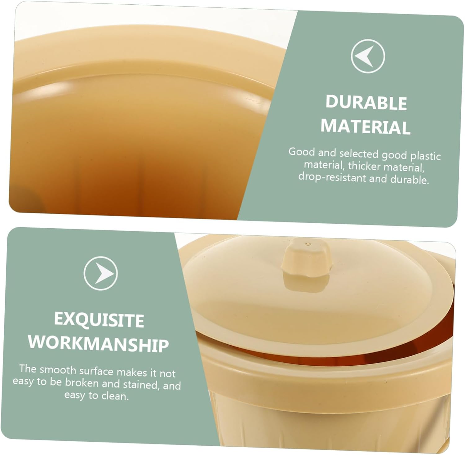 1pc Portable Urinal for Bedpan Handle Lightweight Household Spittoon for Boys and Girls Women and Seniors Easy to