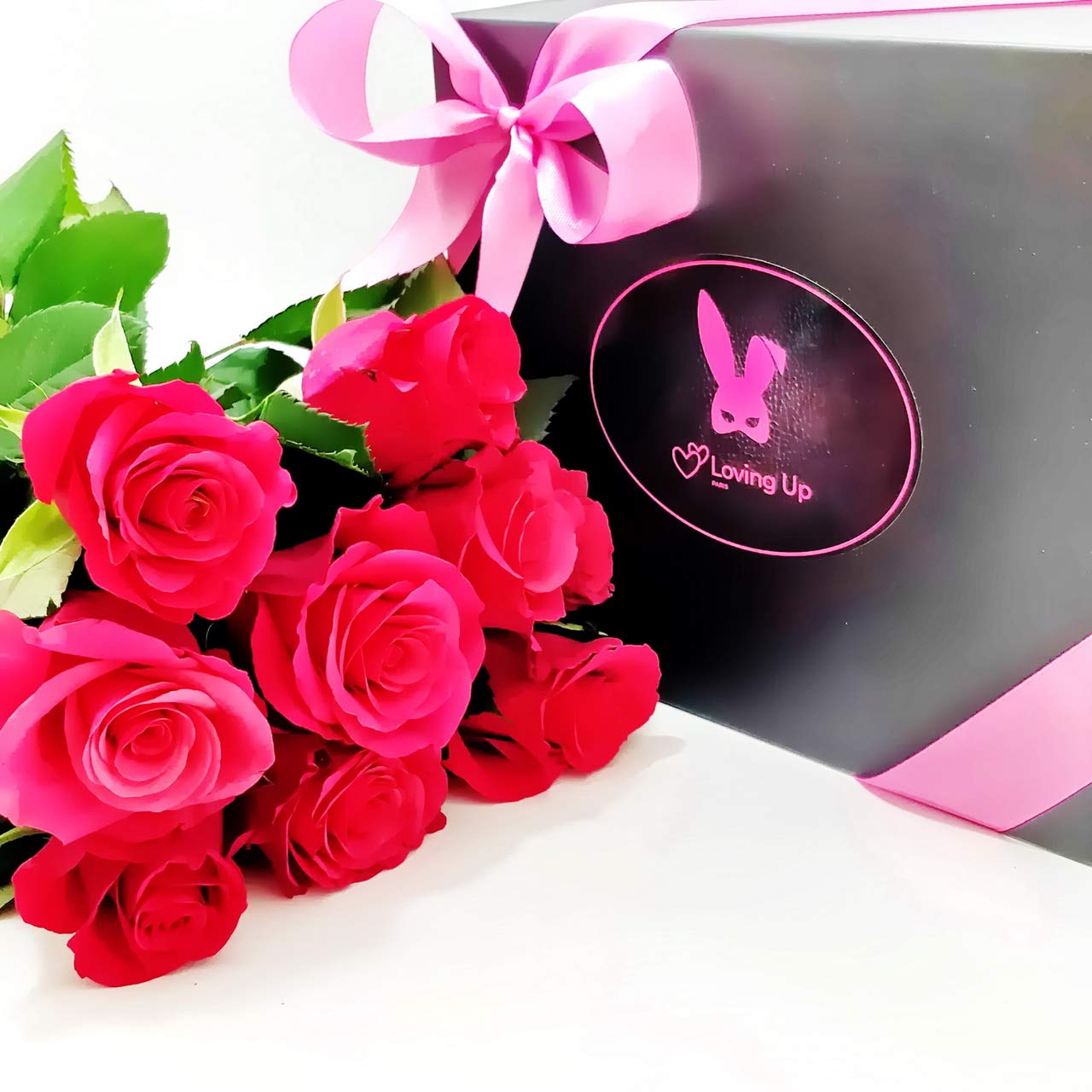 Love Box TENTATION – Coffret Sensuel pour Couple avec Sex Toys, Jouets pour Adultes & Accessoires Sensuels – 7 Items Érotiques – Cadeau Coquin & Jeux pour Amoureux – Kit Sexy Saint Valentin