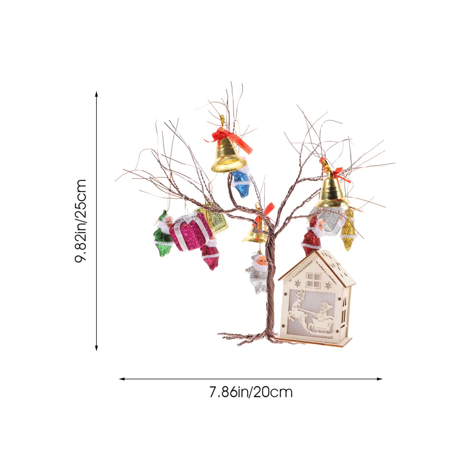 BCOATH DIY Christmas Tree Craft Kit Iron Wire Art Craft Christmas Decorations for Boys and Girls