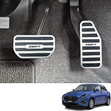 Aluminum Pedal Cover Compatible with Suzuki New Swift ZCDDS ZDDDS ZCEDS Z04 Series December 2023  Aluminum Pedal Cover, Accelerator Pedal, Brake Pedal Interior, Accessories, Custom Parts,