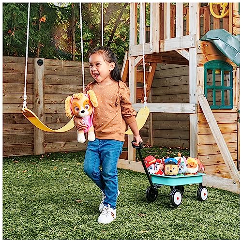 PAW PATROL GUND Everest 23 cm – wysokiej jakości pluszowe zwierzątko do popularnego serialu telewizyjnego, szczegółowe wzornictwo z haftowanymi oczami, od 1 roku życia