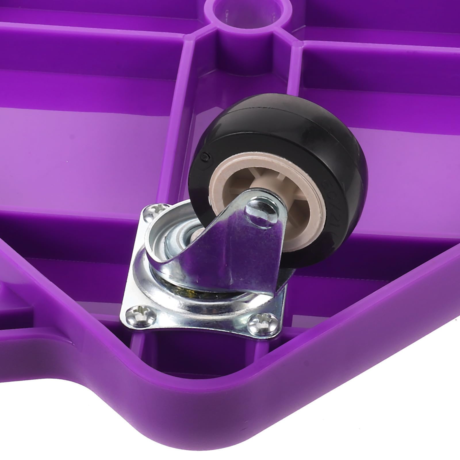 Monopattino da Pavimento per Seduta e Ruote 360° in Plastica