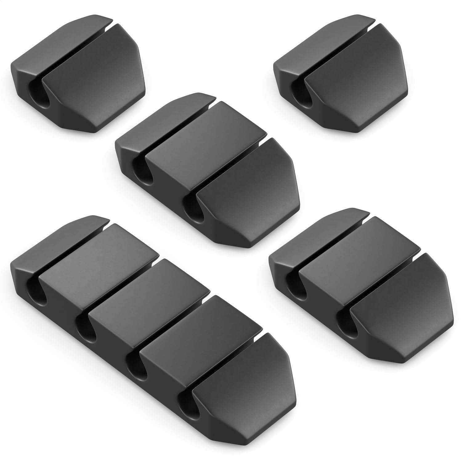 Clip Per Cavi Da 40 Pezzi Clip Per Riporre Cavi Con Cuscinetti Autoadesivi Resistenti Clip Di Fissaggio In Plastica Rotonde Organizzatore Di Cavi Adatto Per Lufficio Domestico Trasparente 79233187