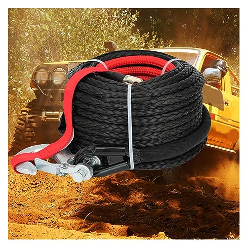 Treuil synthétique corde 12mm haute performance pour remorque 4x4