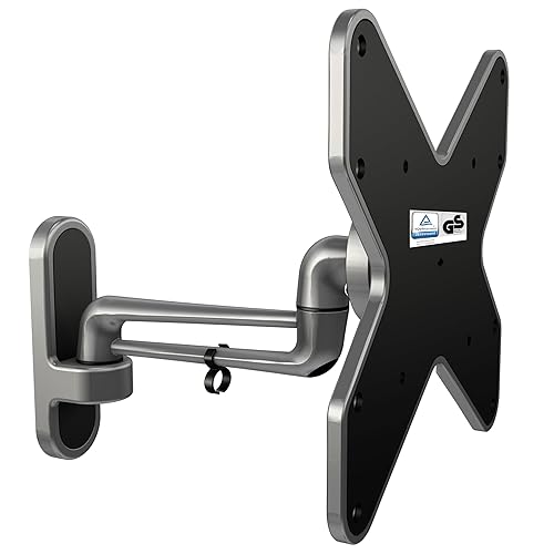 RICOO Supporto TV parete S2022 Girevole Inclinabile Televisore 15-42" (38-107
