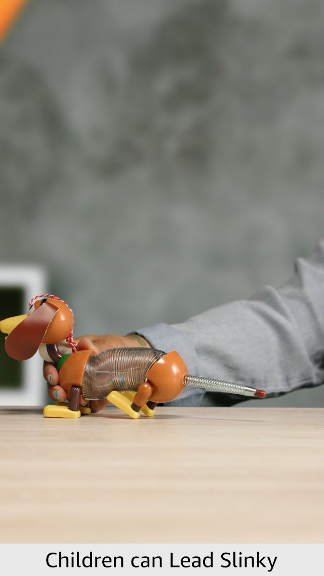 Amazon.com: Disney and Pixar Toy Story Slinky Dog Jr Pull Toy