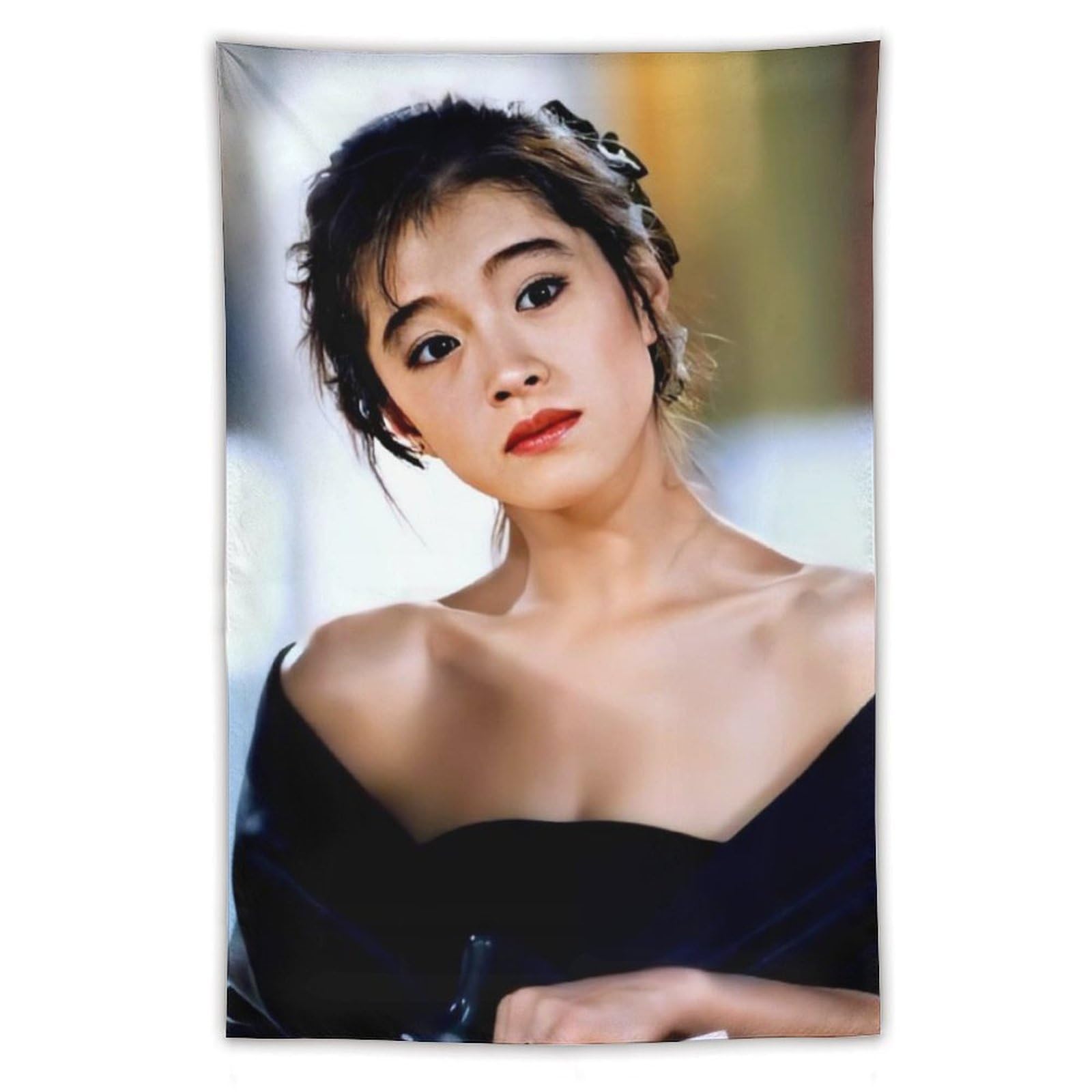 Amazon.co.jp: 中森明菜 (C525) タペストリー画像 ホーム装飾