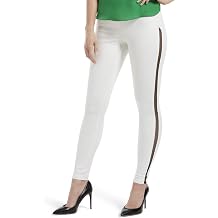 Hue Womens Plus Size Iridescent Metallic Denim Leggings Gunmetal, 1X