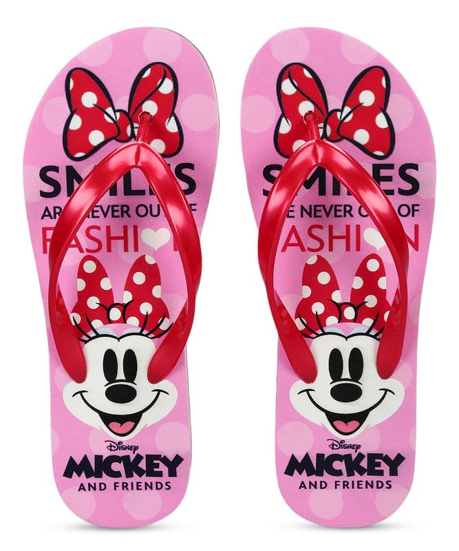 Image of PARAGON DK3743L Women's Pink Slipper Flipflops | Trendy Cushioned Slippers, Stylish and Durable | Perfect for Everyday Casual Wear