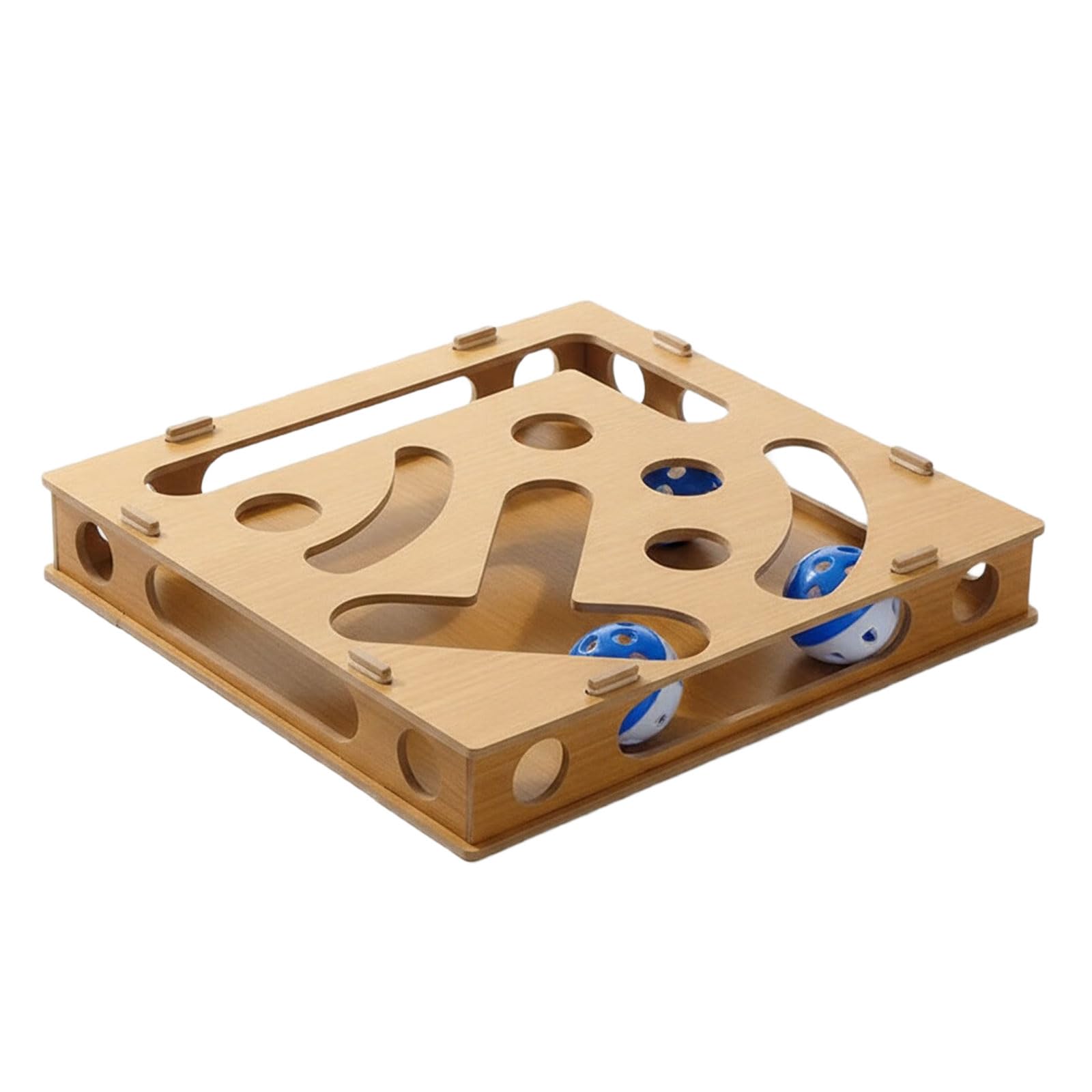 Jouet de stimulation pour chats avec jeu de cache-cache interactif