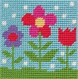 Blanco 9 cuentan Aida and Anchor Tapestry Wool