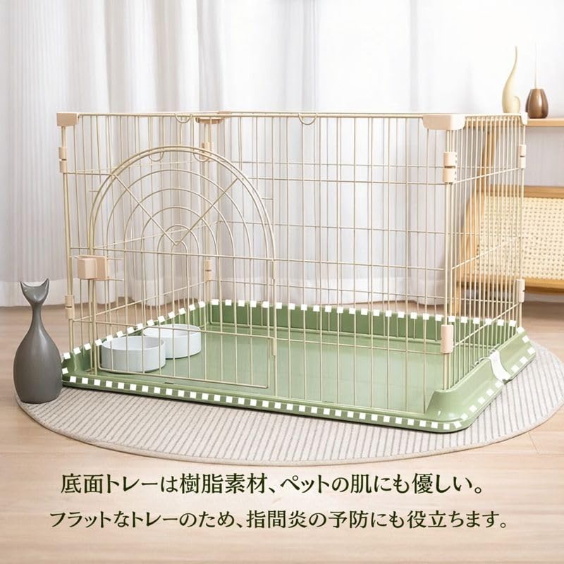 Amazon.co.jp: タピパンダ＼TAPI PANDA 犬用 猫用 ケージ 大型 屋根