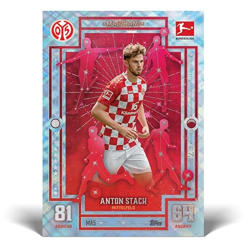 Fußballkarten Match Attax Topps Bundesliga 23/24 – Mini Tin mit 42 Karten