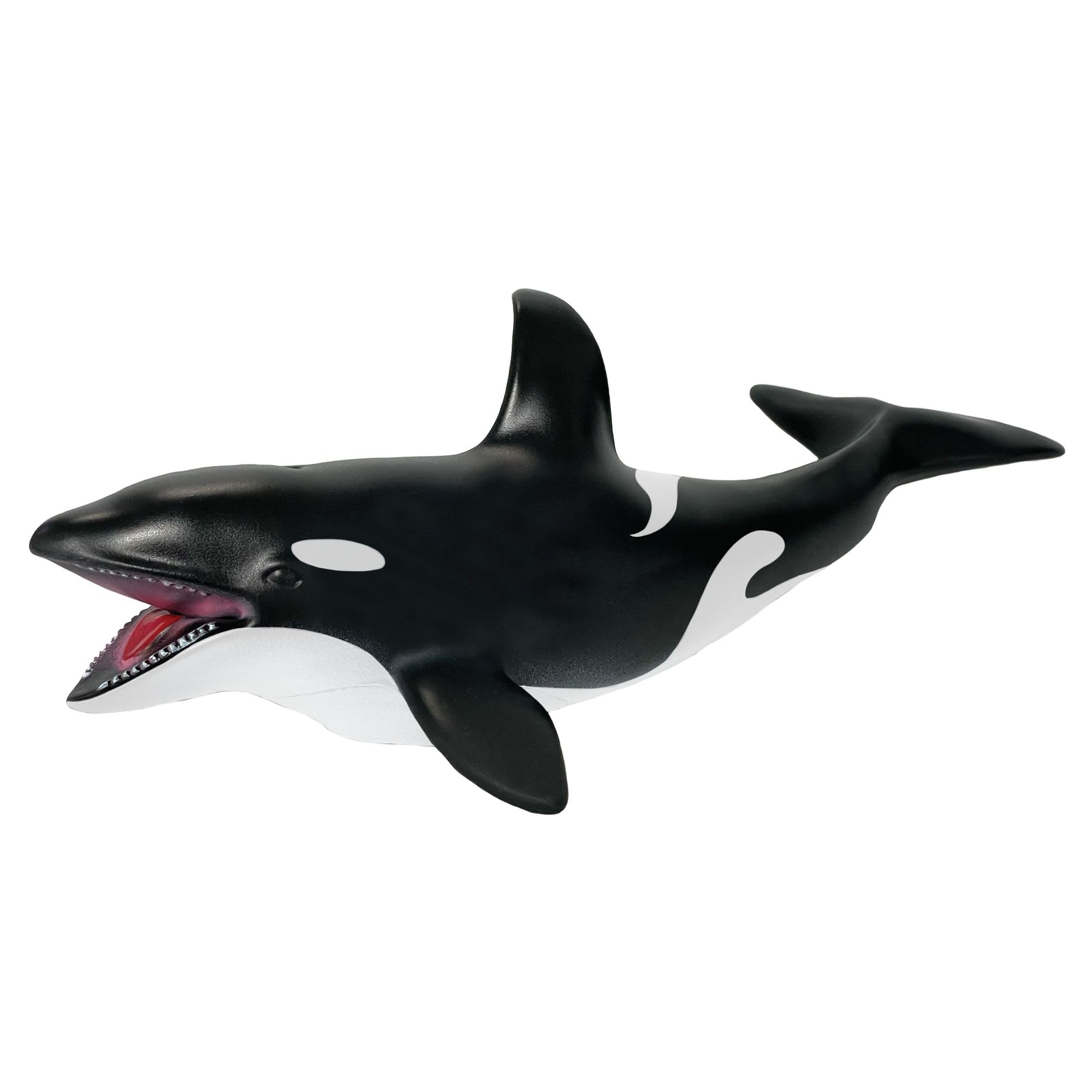 SoftArk Replicas - Orca from Deluxebase. Large Realistic Animal Figurines, Soft Eco-Friendly Kids Toys, Jumbo Sea Animal Toy for Imaginative Play.