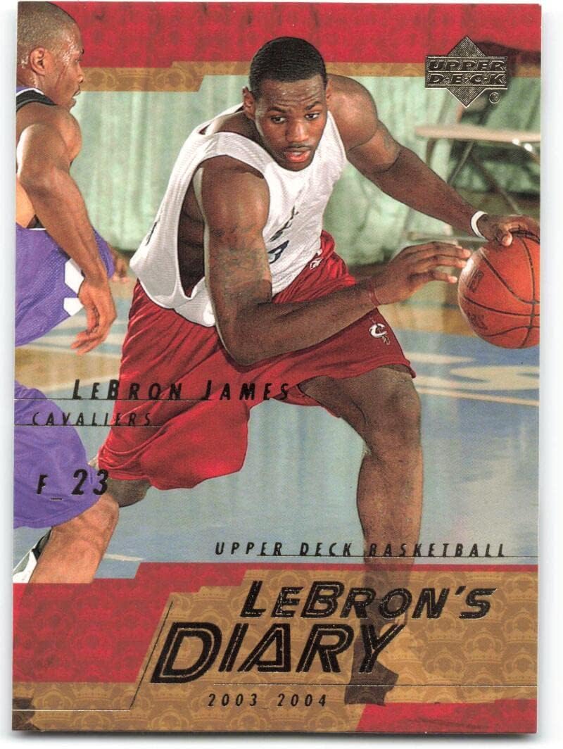 2003-04 Upper Deck LeBron's Diary #LJ6 LeBron James NM-MT Basketball