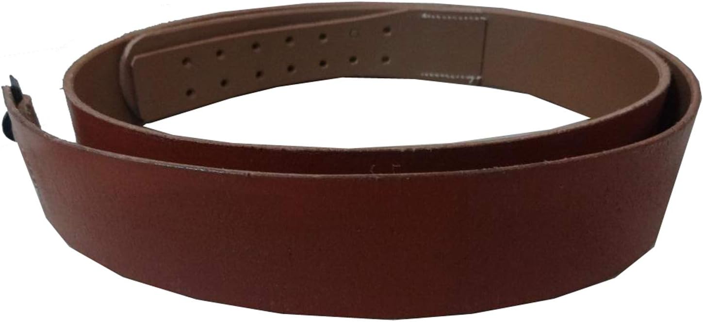 warreplica German Army Heer Brown Leather Belt WW2 Enlisted Mans EM Reproduction