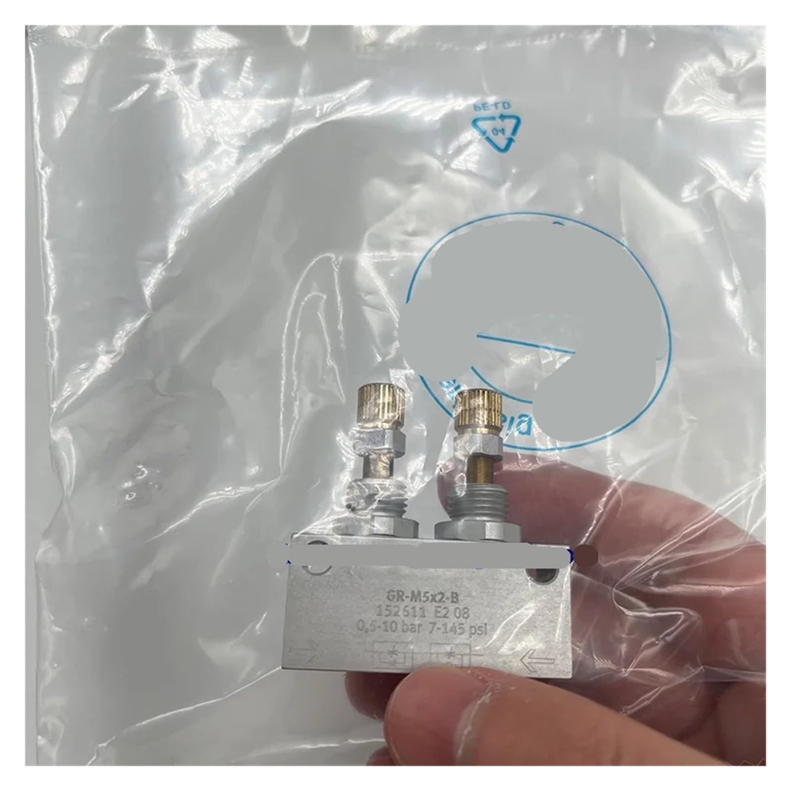 LEOTNNDQ GR-M5X2-B 152611 GR-1/8X2-B 152612 One-way Throttle Valve(GR-M5X2-B 152611)