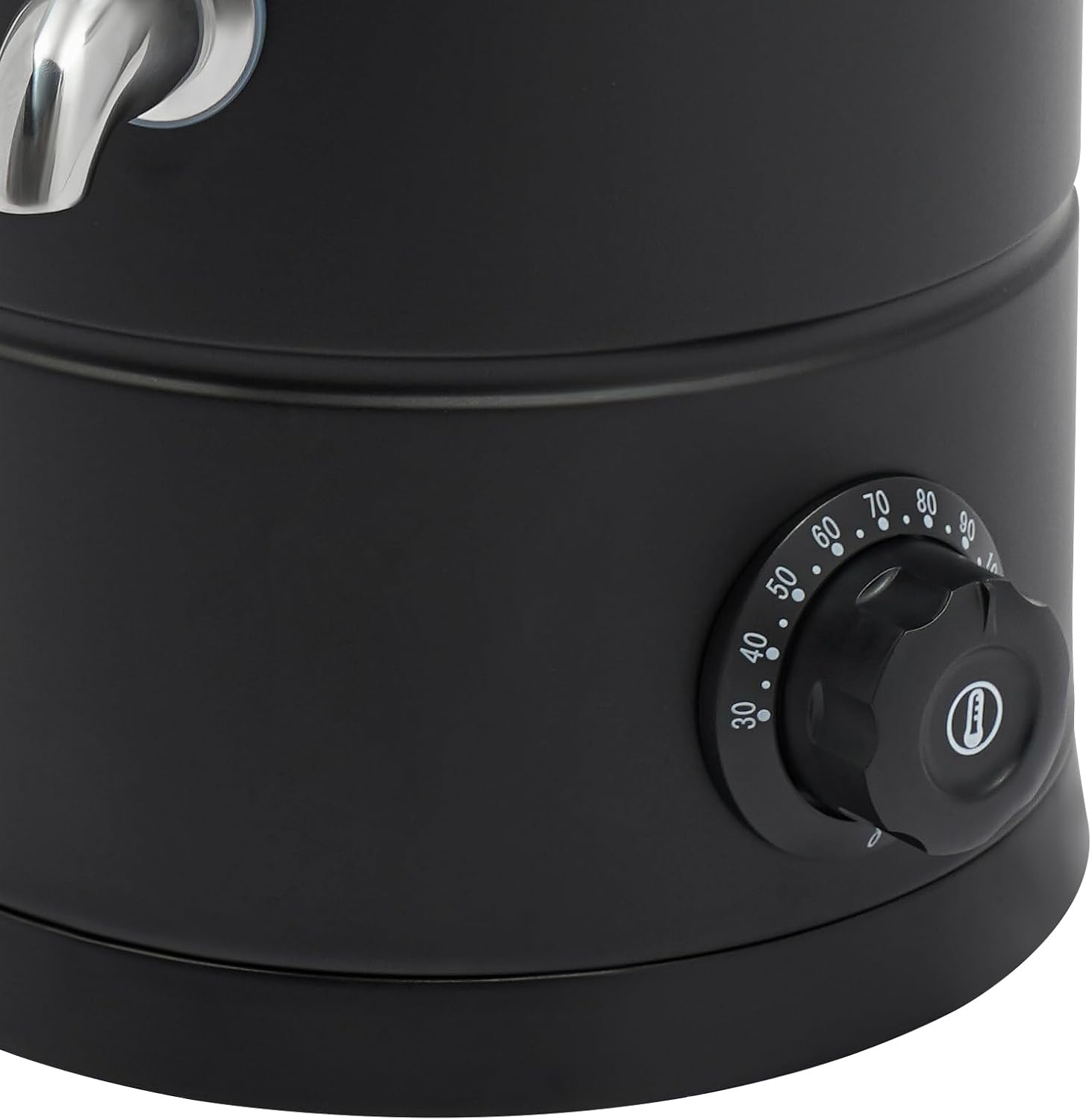Wax Melter for Candle Making, 10L Electric Wax Melting Pot with Accurate Temperature Control, Quick Pour Spout, Easy Clean, 1200W Stainless Steel Commercial Electric Candle Warmer (10L Black)