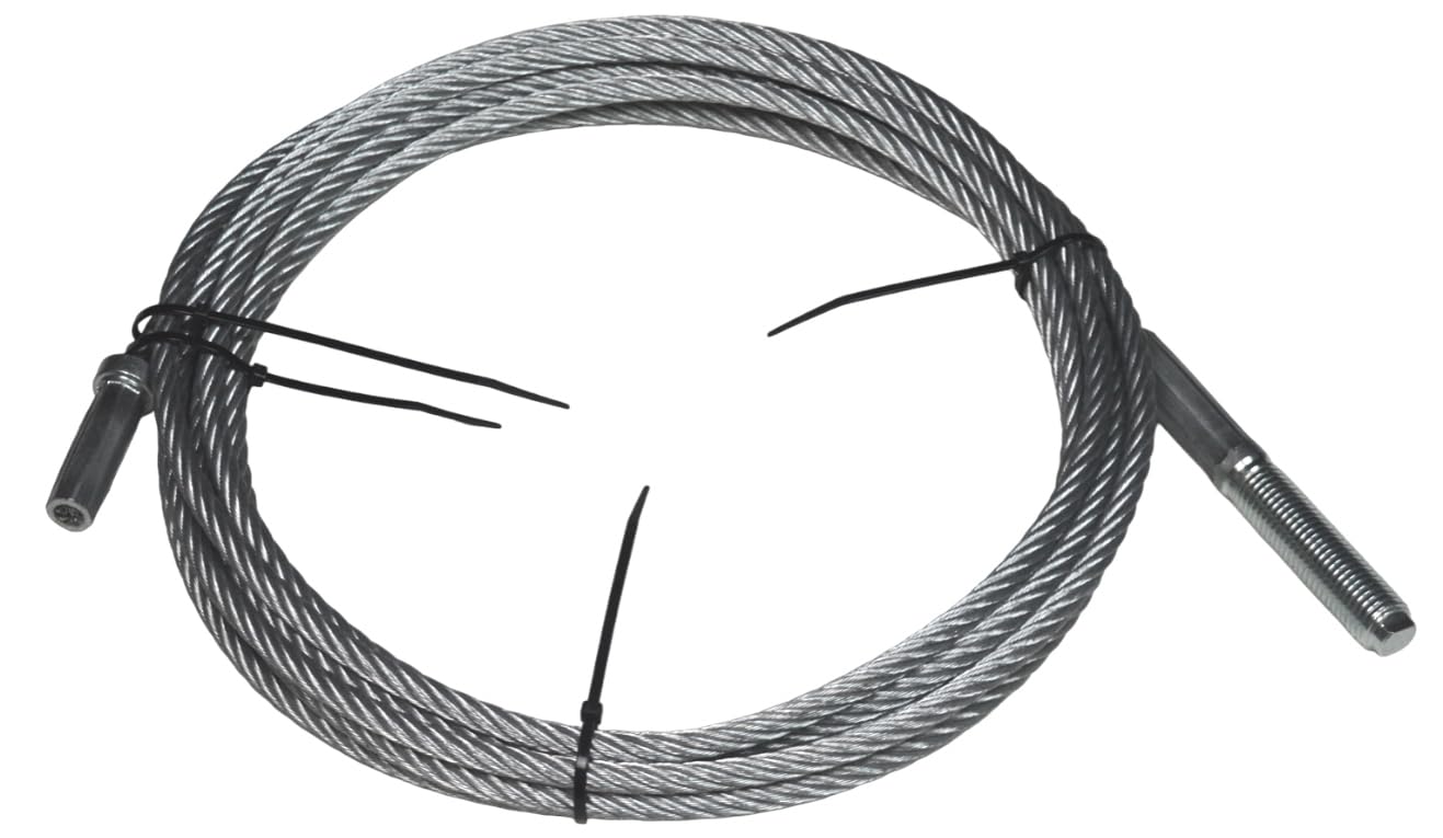 Stahlseil 800 cm mit Gewinde M16 und Endmuffe für 4-Säulenhebebühnen, DFP 6082