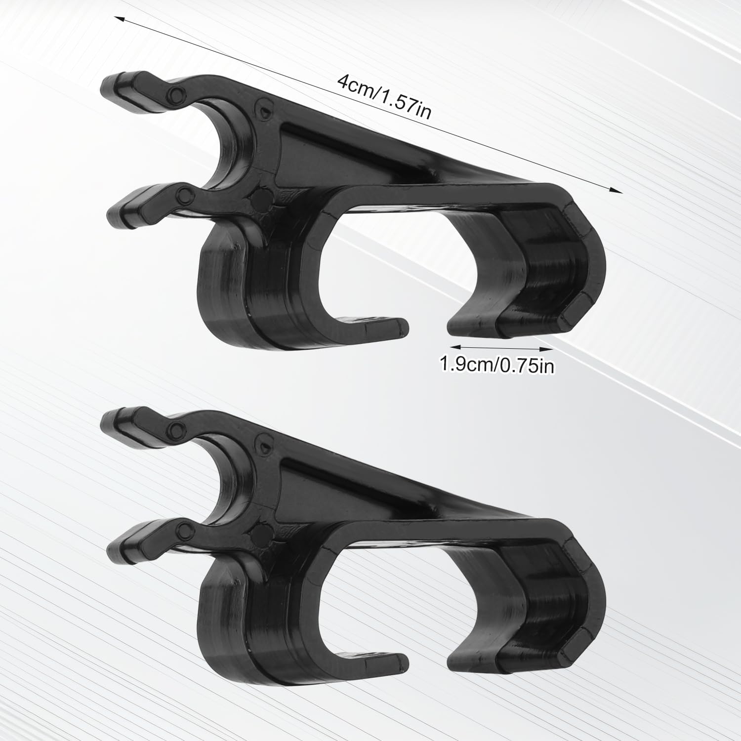 2pcs Tonneau Cover Clamps for BAKFlip MX4 Replacement Parts, Plastic Undercover Truck Bed Cover Clips Tonneau Cover Replacement Parts 351B0024 Replacement Compatible with BAKFlip