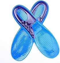 Orthotic Shoe Insoles for Men & Women - Arch Support & Pain Relief Inserts for Plantar Fasciitis, Flat Feet & Overpronation | Cushioned Memory Foam with Shock Absorption | All-Day Comfort (1 Pair)