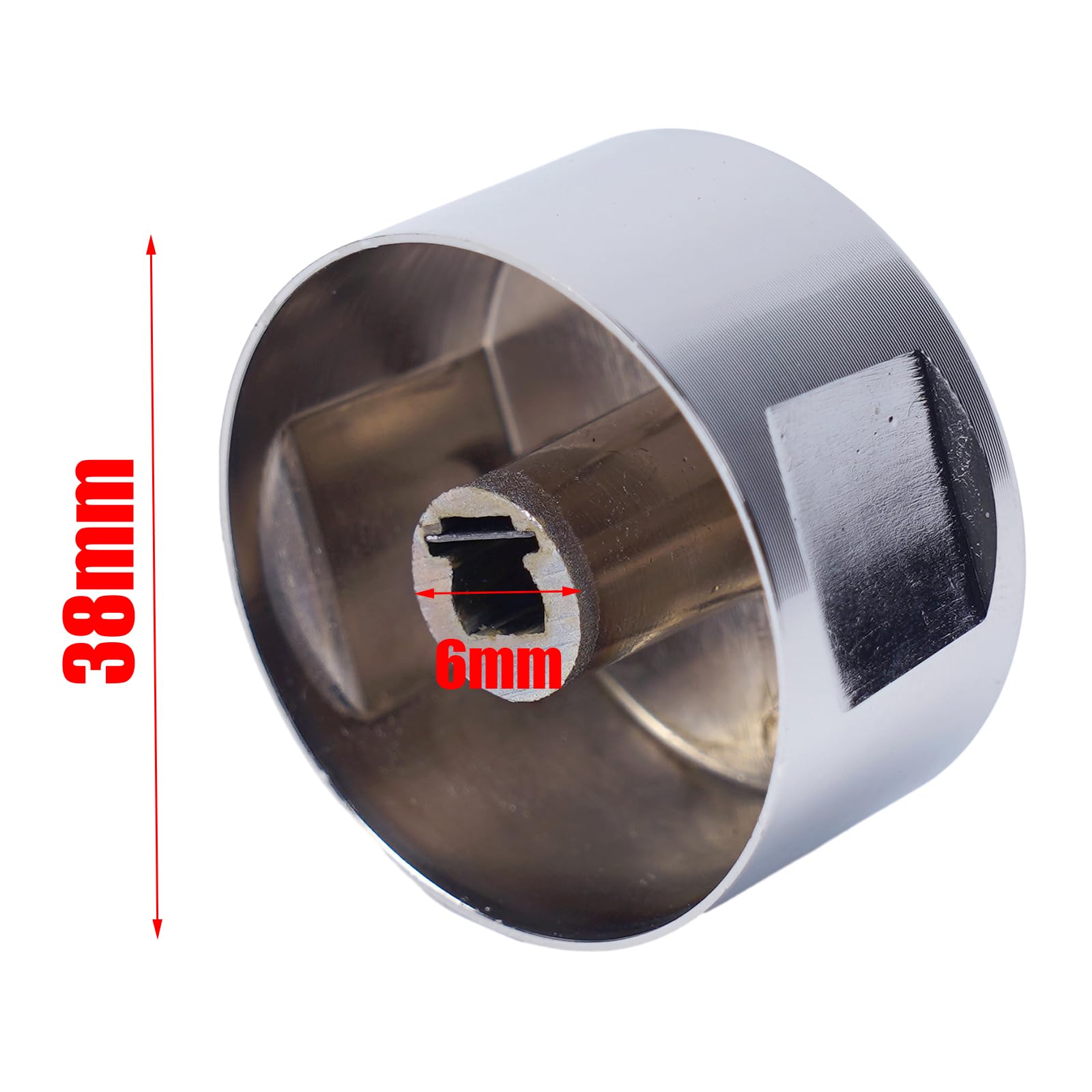 5Pcs Stufa a Gas Manopole 6mm Stufa a Gas Manopole Forno Manopole di Controllo Adattatori Forno Interruttore