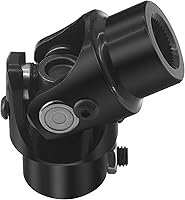 Vista 8 de 3/4-36 Spline X 3/4 "DD Negro Dirección Universal Junta Eje Único U Joint