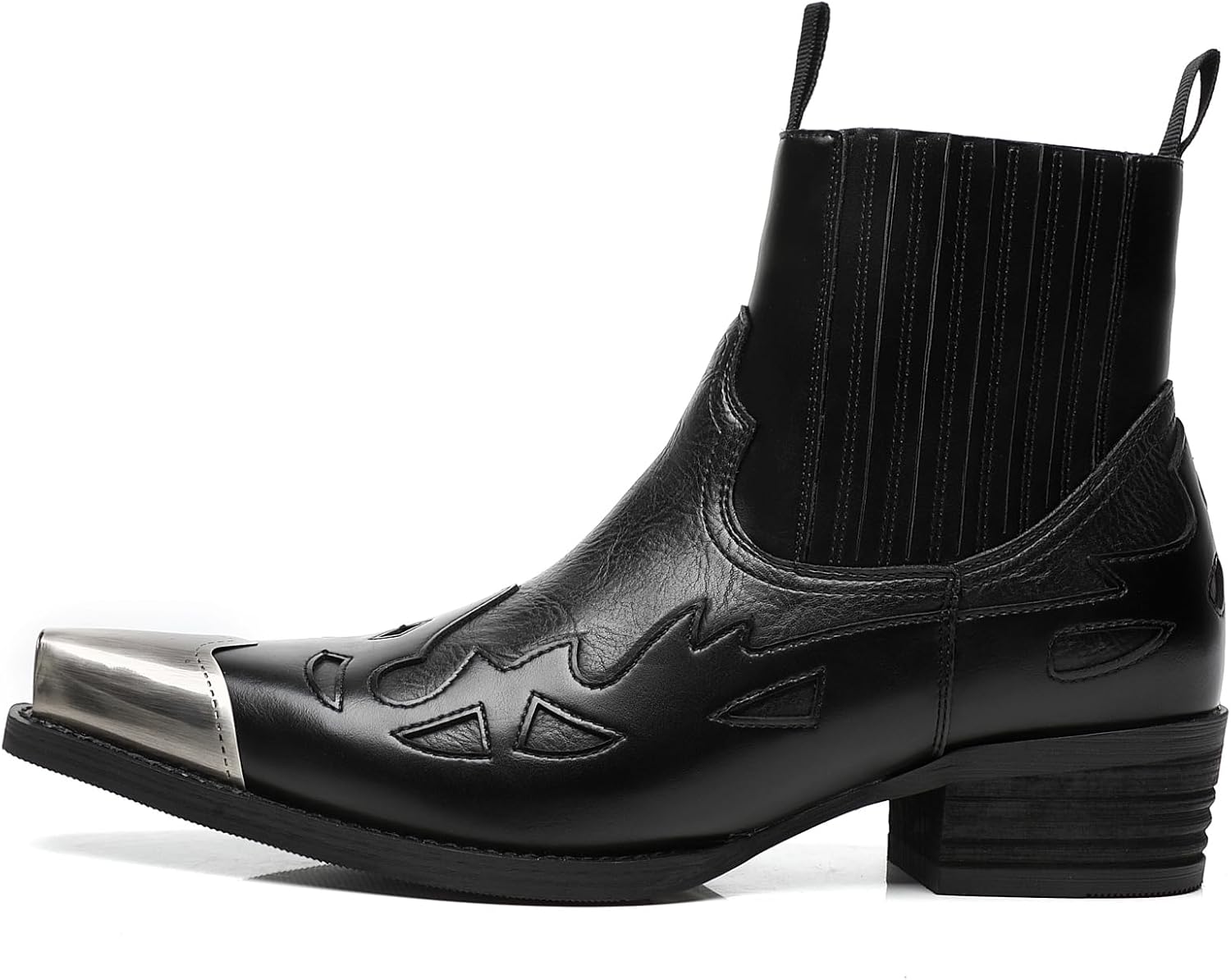 Men's Cowboy Boots - Steel Toe Protection