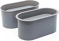 Vista 1 de Moldes de silicona para maceta de hormigón, para plantas suculentas, base incluida, hazlo tú mismo