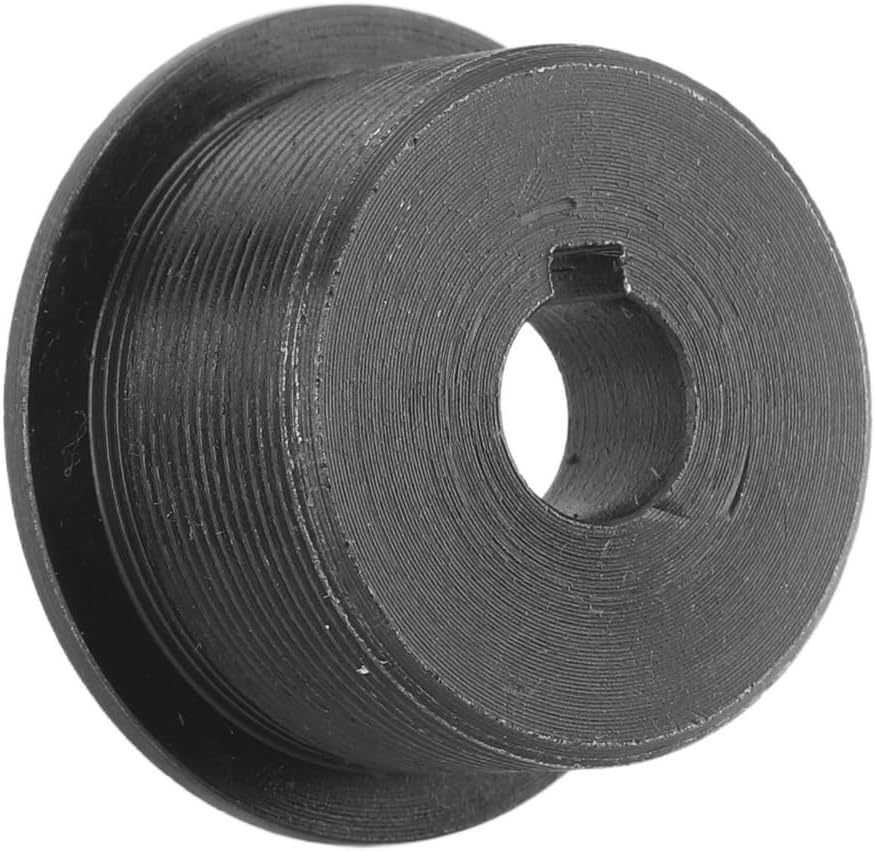 Bike Freewheel Adapter Steel Fine Female Thread Tight Adapter Replacement for Electric Bikes and Scooters(Black)