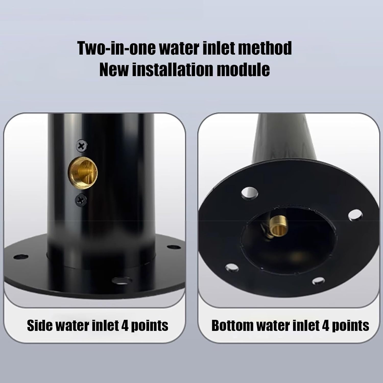 Robinet de jardin sur pied, Robinet de colonne d'eau de jardin en acier inoxydable 304