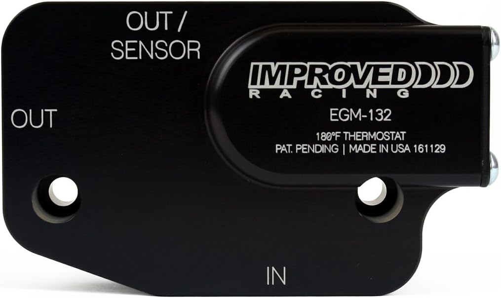 Improved Racing EGM132T6 200F Oil Cooler Thermostat for