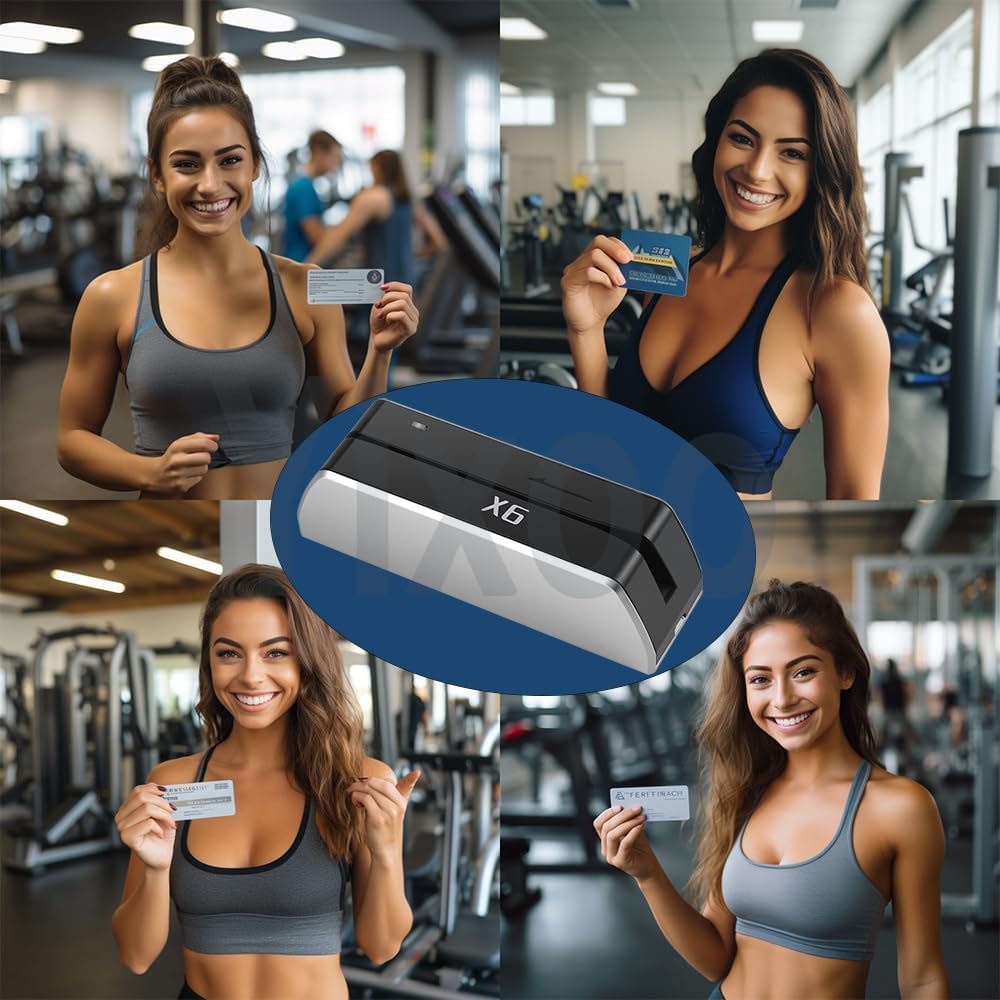 Misiri X6 کوچکترین USB 3 آهنگ خواننده کارت اعتباری مغناطیسی